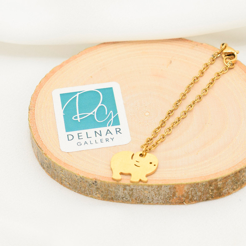 آویز ساعت زنانه دلنار گالری مدل فیل آویز ساعت زنانه دلنار گالری مدل فیل