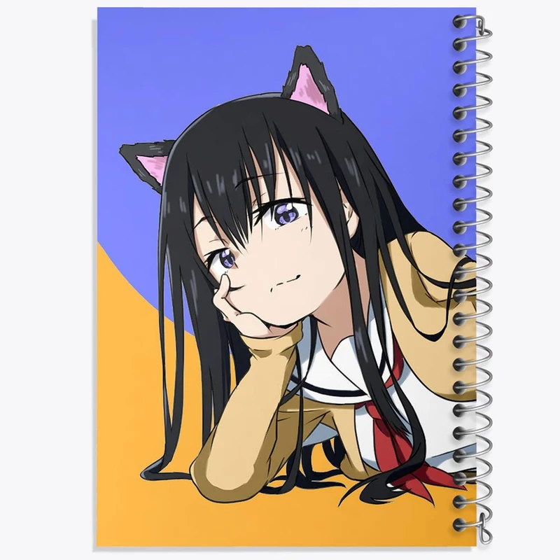 دفتر مشق 50 برگ خندالو مدل نائوکو انیمه سایلنت ویس A Silent Voice کد 15831