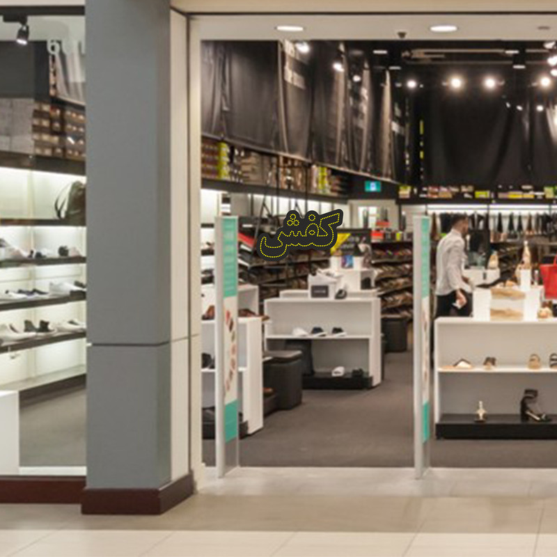 تابلو ال ای دی آیاز طرح کفش کد 212Y