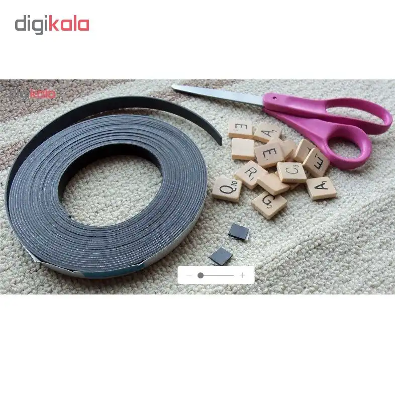 آهنربا مدل نواری R200x12 بسته یک متری