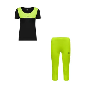 ست تی شرت و شلوارک ورزشی زنانه مدل R3101-710102