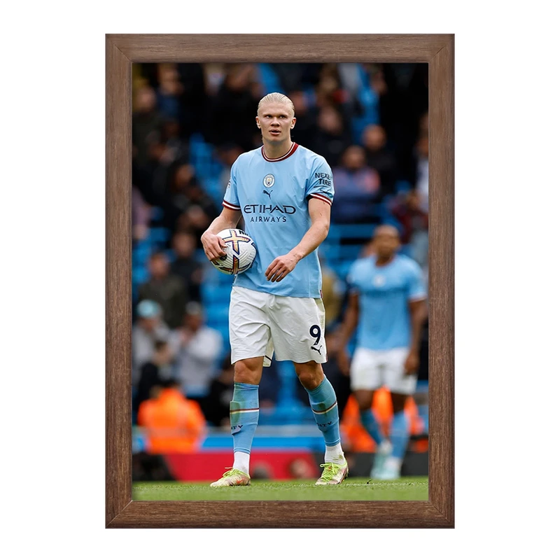 تابلو خندالو طرح ارلینگ هالند (Erling Haaland) کد 36380