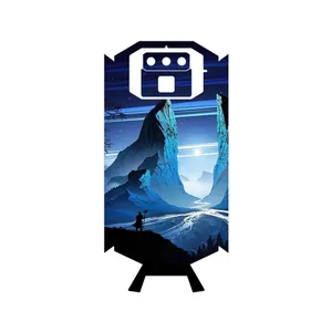 MAHOOT Blue Mountains Digital Art Cover Sticker for Doogee S70