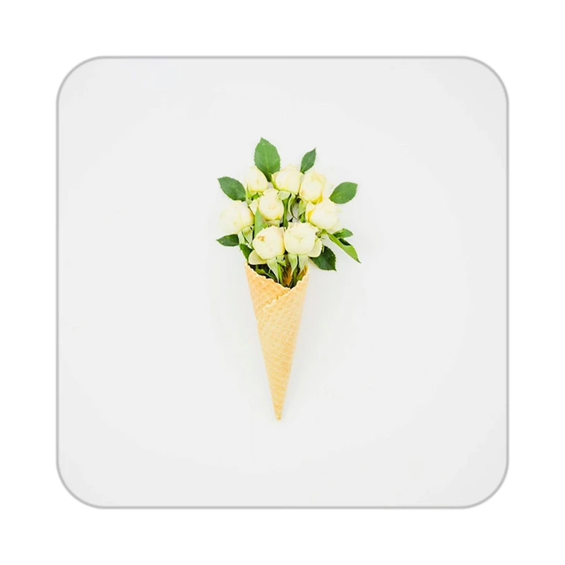 زیر لیوانی کاکتی طرح گل مدل mp16501