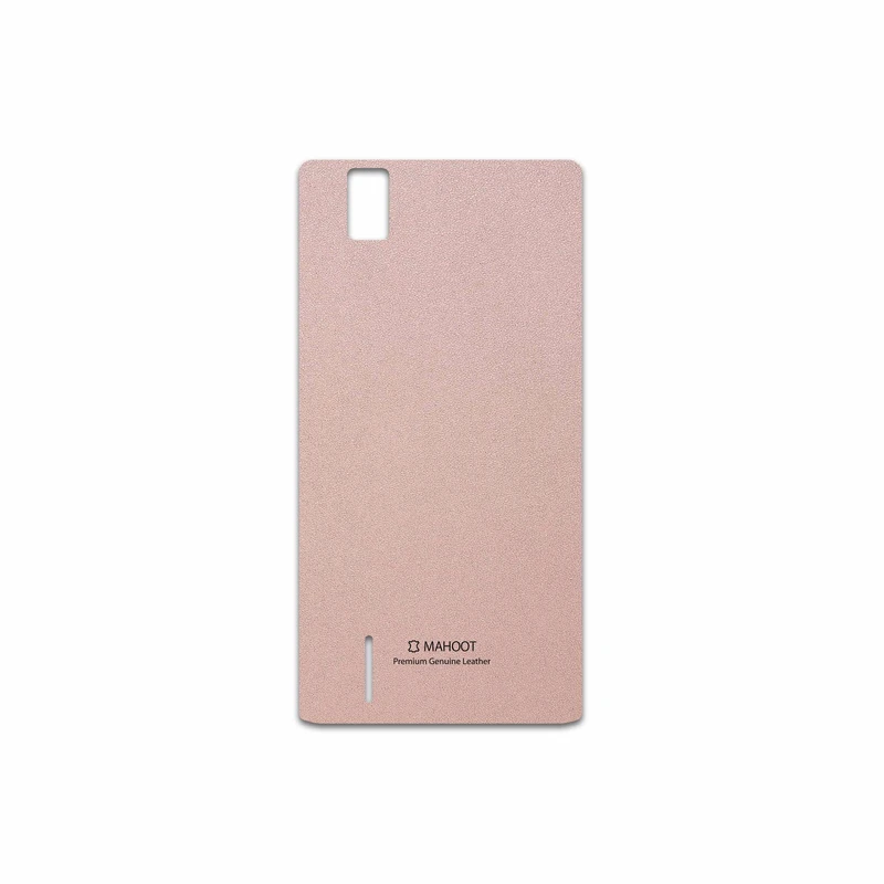 برچسب پوششی ماهوت مدل Rose Gold Leather مناسب برای گوشی موبایل هوآوی Ascend P2