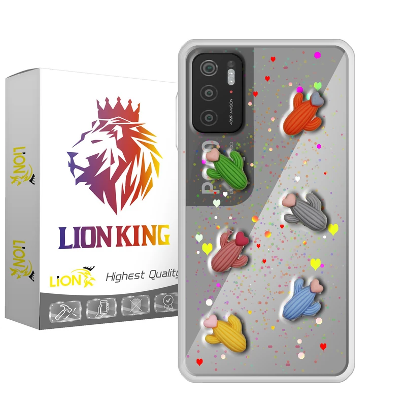 کاور لاین کینگ مدل kaktoosghalbdar مناسب برای گوشی موبایل شیائومی Poco M3 Pro