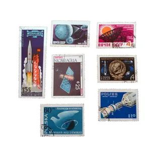 تمبر یادگاری مدل فضایی کد bc-1460 مجموعه 7 عددی
