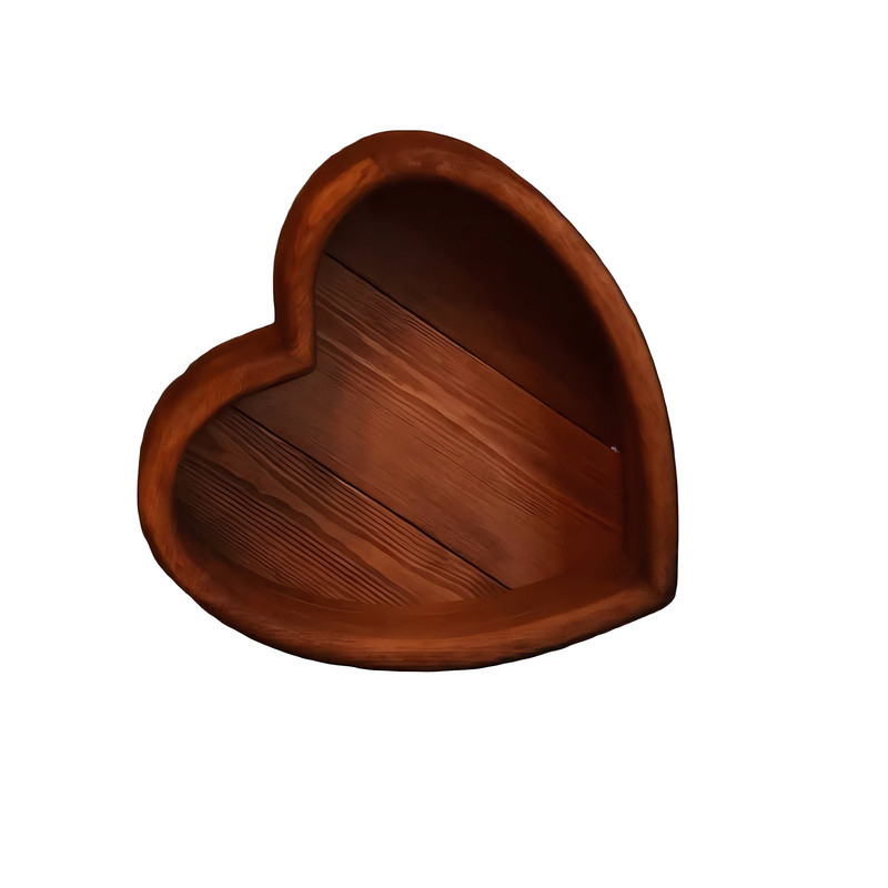 باکس دکور آتلیه کودک و نوزاد مدل قلب توپر