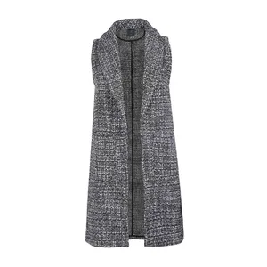 پالتو زنانه آر اِن اِس مدل آستین حلقه‌ای کد 80852 رنگ سفید