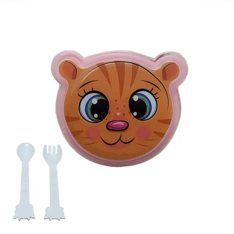 ظرف غذا کودک مدل حیوانات کد 102 مجموعه 3 عددی