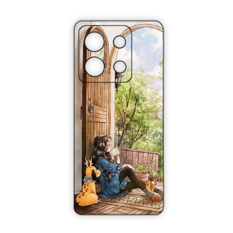 کاور مدل دخترانه کد 299 مناسب برای گوشی موبایل شیائومی Redmi Note 13 Pro 4G / Poco M6 Pro 4G