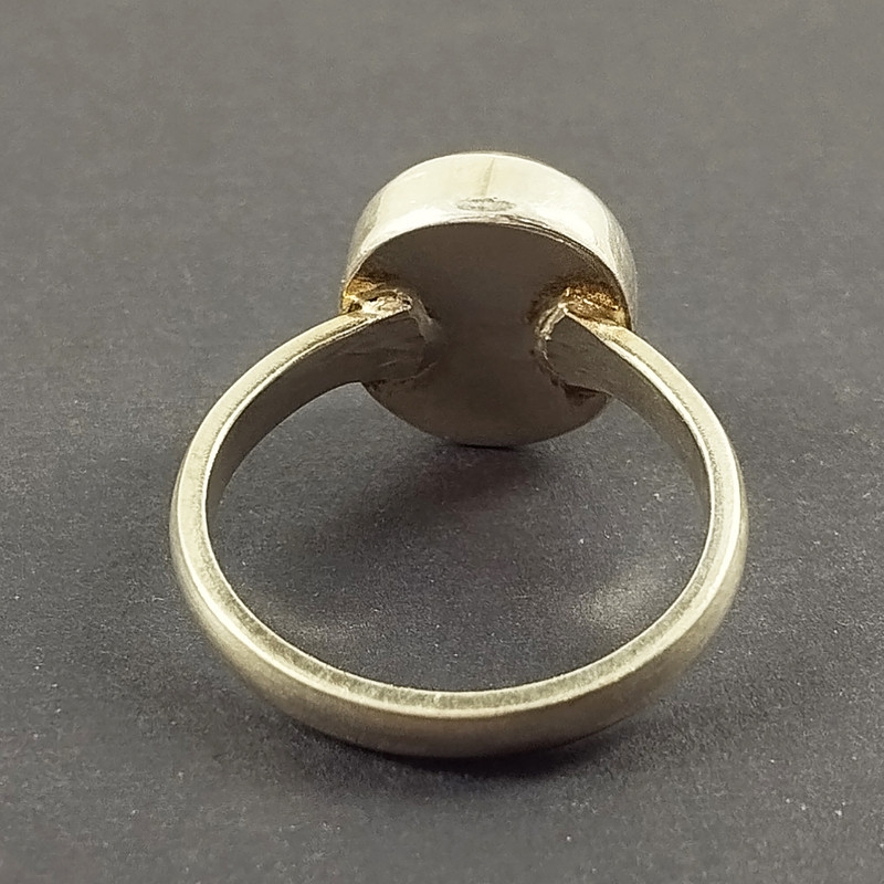 انگشتر نقره زنانه سلین کالا مدل عقیق سرخ تربت و حرزدار کد 41