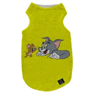 لباس سگ و گربه 27 طرح Tom & Jerry 1 کد MH156 سایز XL