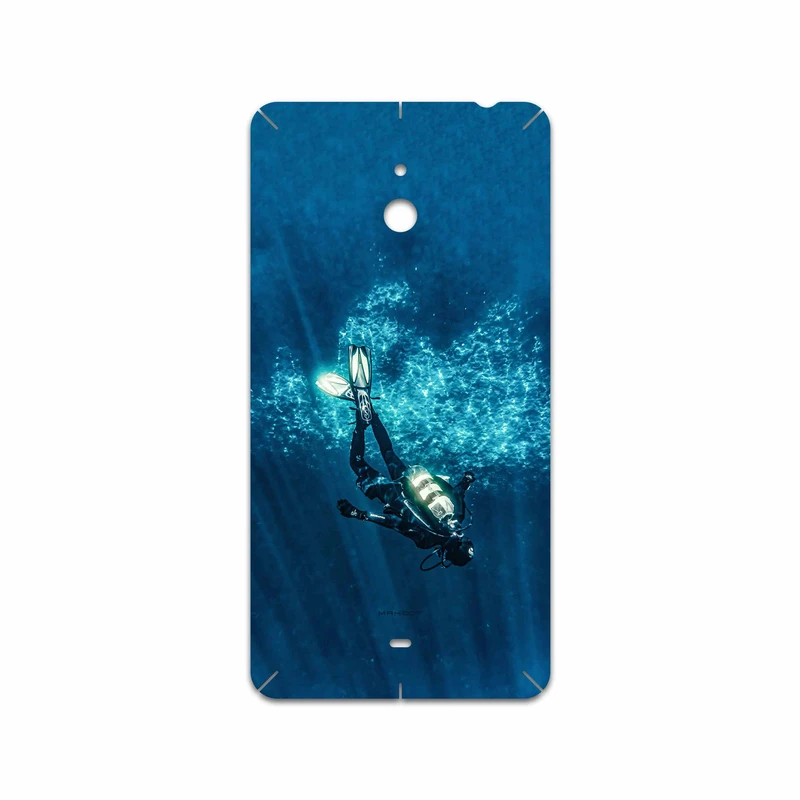 برچسب پوششی ماهوت مدل Scuba Diving مناسب برای گوشی موبایل نوکیا Lumia 1320