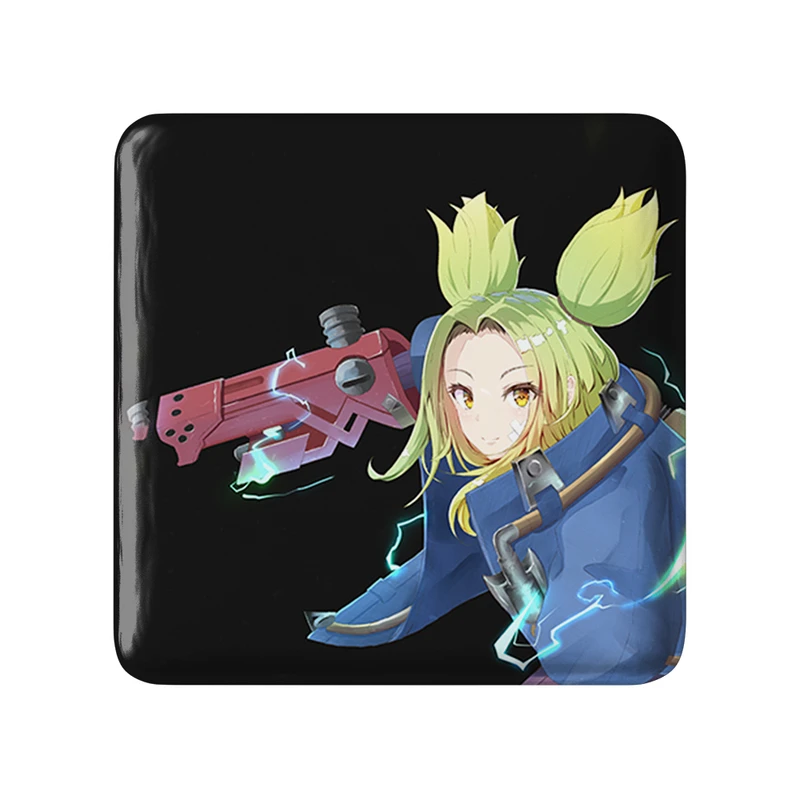 مگنت خندالو طرح بازی لیگ اف لجندز (League of Legends) مدل مربعی کد 33014