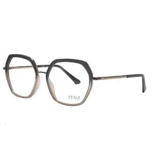 فریم عینک طبی چند ضلعی زنانه زنیت مدل ZE-6131 مناسب برای انواع صورت