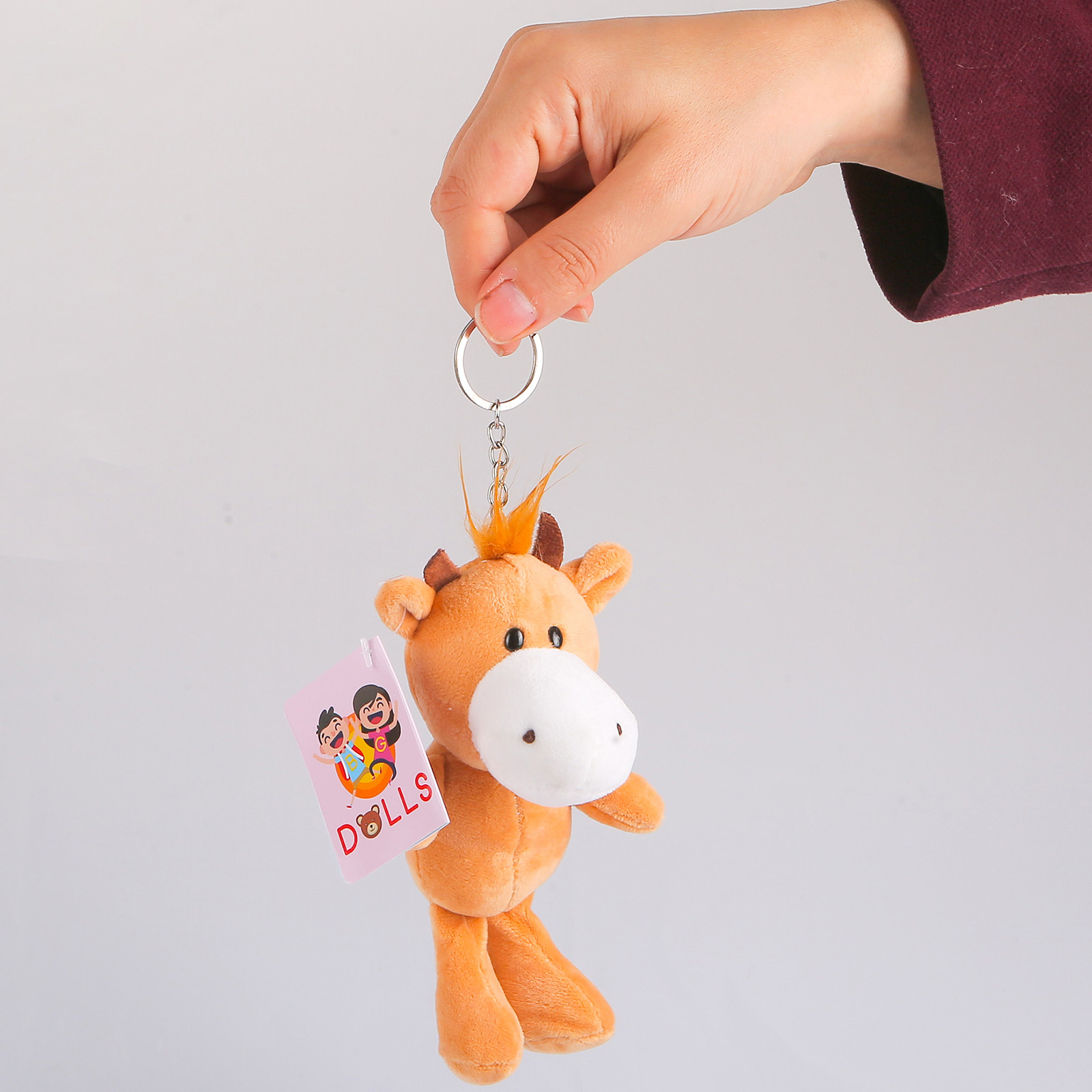 آویز عروسکی بی جی دالز مدل گاو کد 007