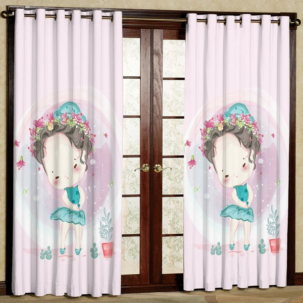 پرده مدل مخمل پانچی کد 7613 سایز 280x140 سانتی متر