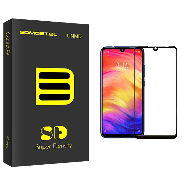 محافظ صفحه نمایش سوماستل مدل SD Glass مناسب برای گوشی موبایل شیائومی Redmi 7