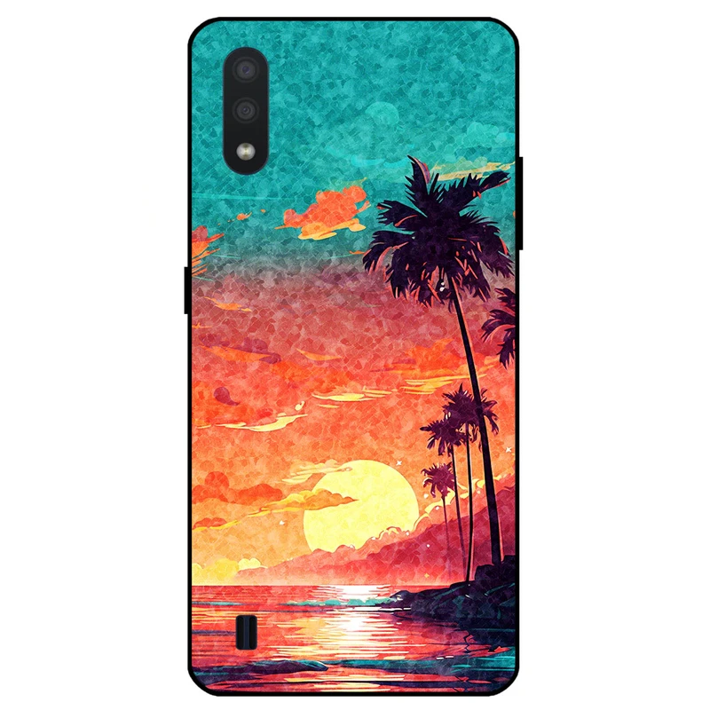 کاور مگافون طرح تابستان مدل 8000 مناسب برای گوشی موبایل سامسونگ Galaxy A01          