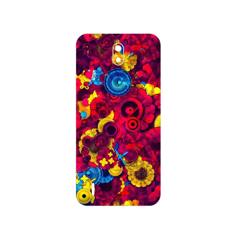 برچسب پوششی ماهوت مدل Vector Flower Garden Digital Art مناسب برای گوشی موبایل نوکیا C1
