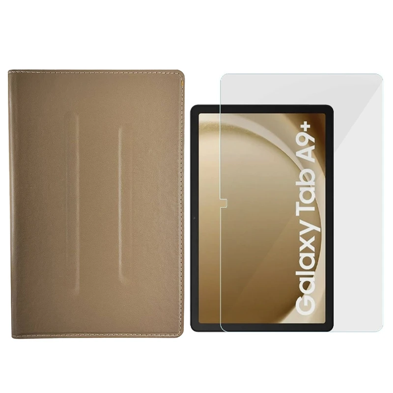 کیف کلاسوری مدل IR_X216 مناسب برای تبلت سامسونگ Galaxy Tab A9 Plus X216 به همراه محافظ صفحه نمایش