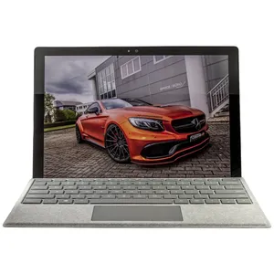 تبلت مایکروسافت مدل Surface Pro 2017 - F به همراه کیبورد سیگنیچر  و ماوس و قلم 2017 نقره ای - ظرفیت 1 ترابایت