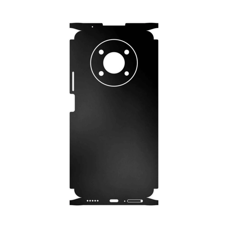برچسب پوششی ماهوت مدل Matte-Black-FullSkin مناسب برای گوشی موبایل آنر X9 5G