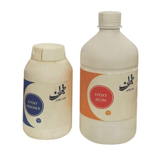 رزین طهران کد 52611 حجم 750 میلی لیتر به همراه هاردنر
