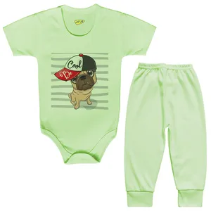 ست بادی و شلوار نوزادی کارانس مدل BSTG-3120