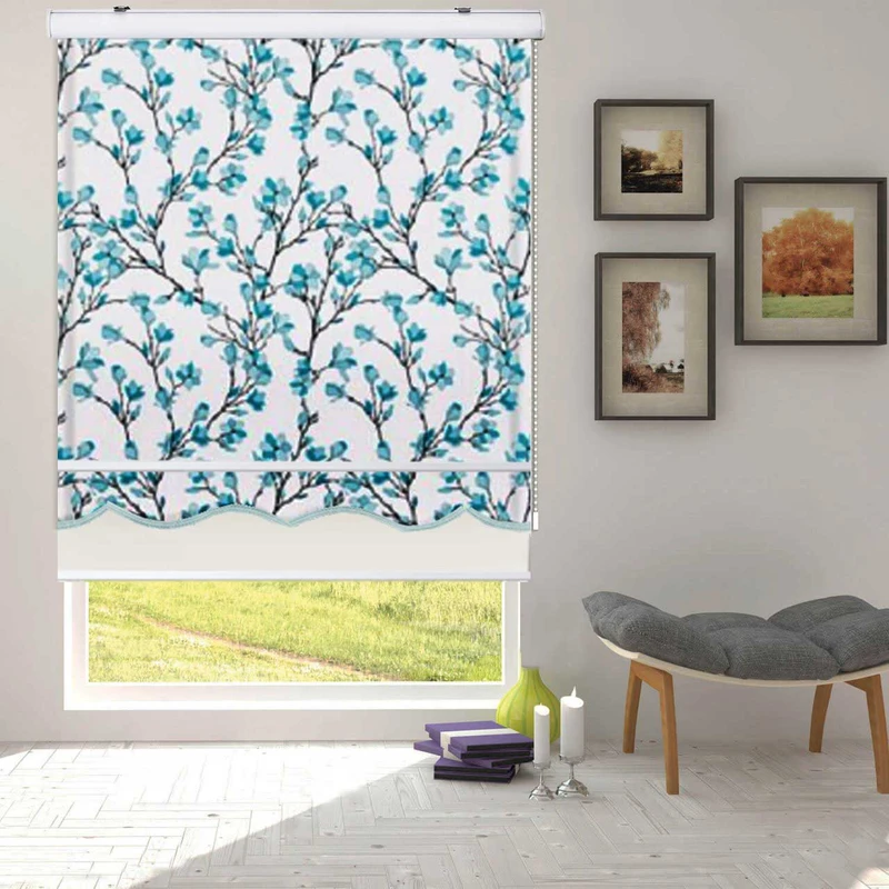 پرده زبرا شب و روز زیو کد 3138 سایز 150×180 سانتی متر