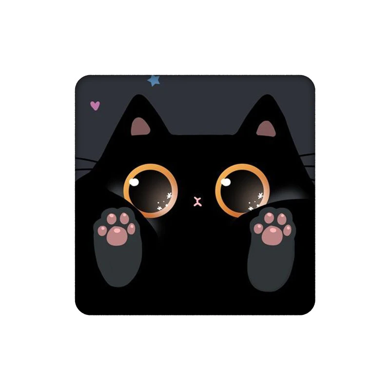 زیرلیوانی طرح گربه در شب کد 5100639