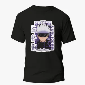 تی شرت آستین کوتاه مردانه مدل انیمه ای جوجوتسو کایسن anm168