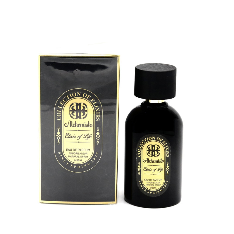 ادو پرفیوم مردانه آلکمیستو مدل ELIXIR OF LIFE حجم 100 میلی لیتر