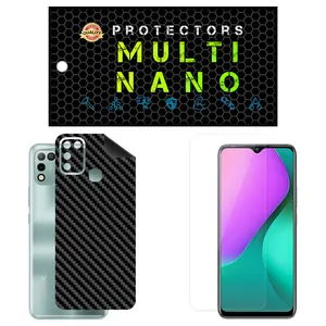 Multi Nano X-SFC Screen Protector For Infinix Hot 10 Play with back skin