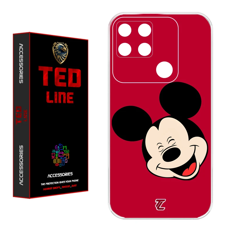 کاور تدلاین طرح میکی موس کد 1213 مناسب برای گوشی موبایل شیائومی Redmi 10A / 9C