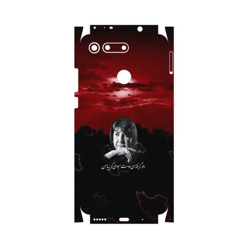 برچسب پوششی ماهوت مدل Simin Behbehani-FullSkin مناسب برای گوشی موبایل آنر View 20