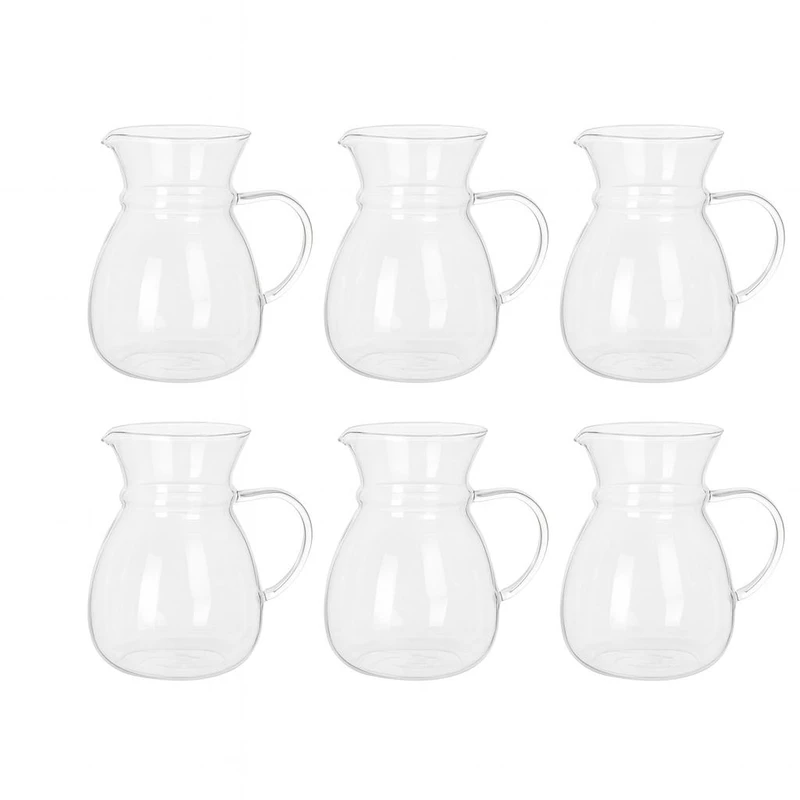 استکان مدل کمر باریک مجموعه 6 عددی