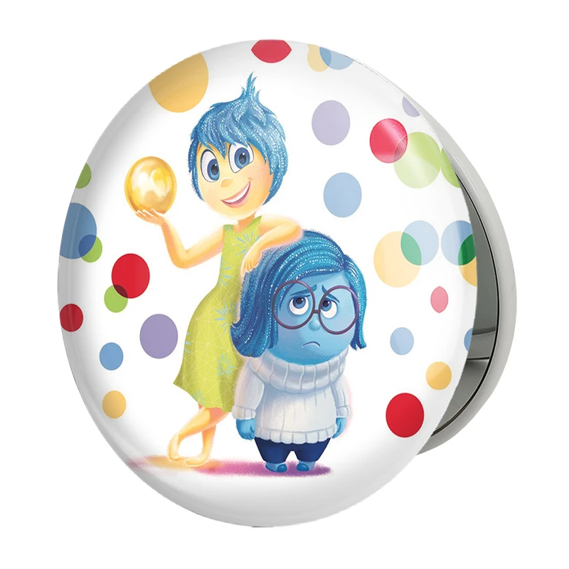 آینه جیبی خندالو طرح شخصیت غم و شادی انیمیشن اینساید اوت Inside Out مدل تاشو کد 3566 