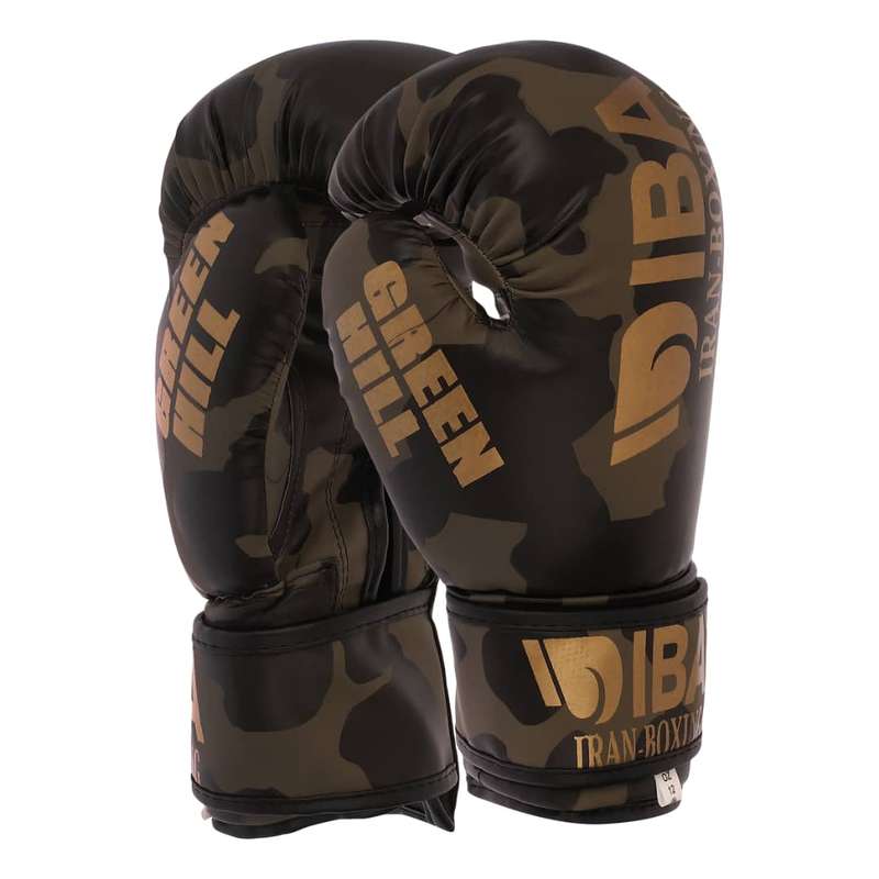 دستکش بوکس گرین هیل مدل super aiba army