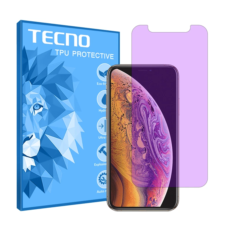 محافظ صفحه نمایش ضد اشعه بنفش تکنو مدل HyPRL مناسب برای گوشی موبایل اپل iPhone XS 