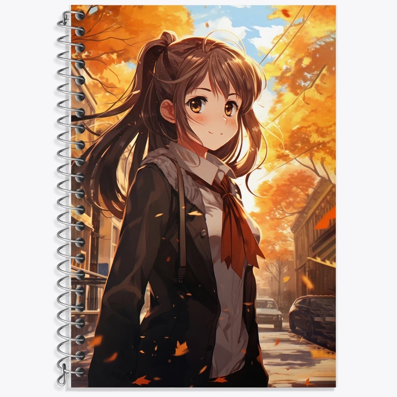 دفتر زبان 50 برگ خندالو مدل سه خط طرح دخترانه کد F2651