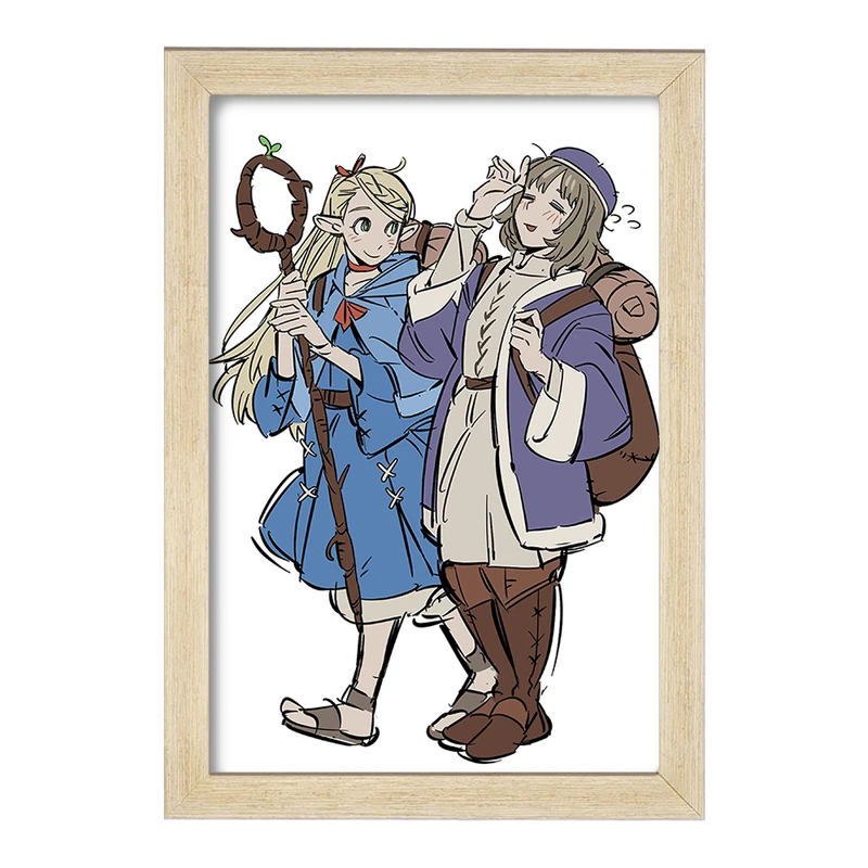 تابلو خندالو مدل فالین و مارسیل انیمه خوشمزه در سیاه چال کد 35903