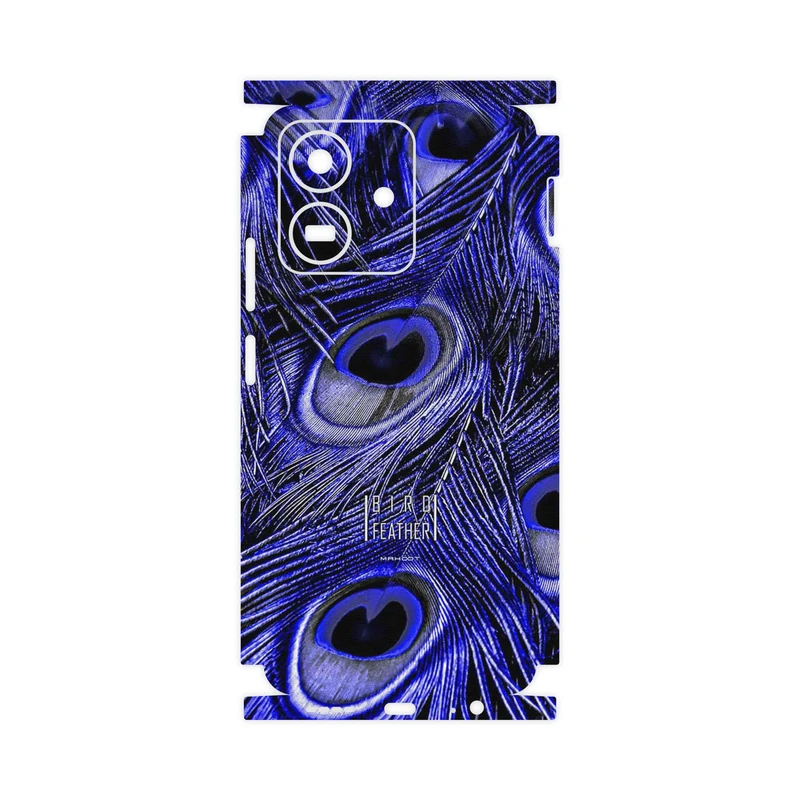 برچسب پوششی ماهوت مدل Purple Feather-FullSkin مناسب برای گوشی موبایل آنر Play 10