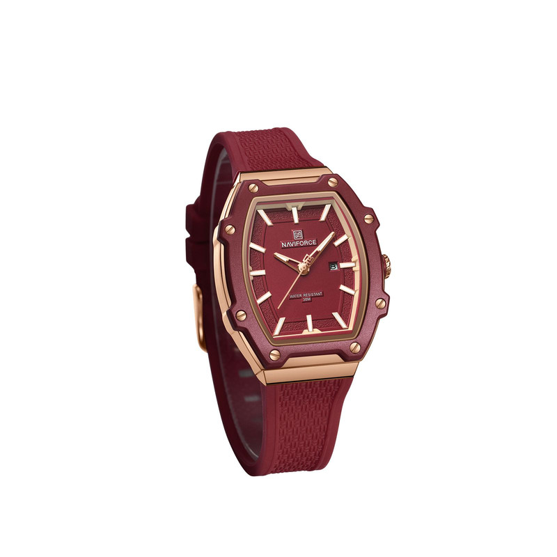 ساعت مچی عقربه ای کوارتز زنانه نیوی فورس مدل NF8069 RG/DR