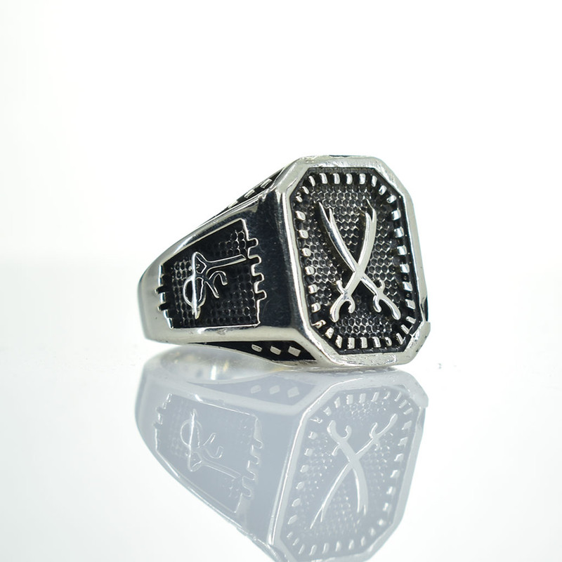 انگشتر مردانه مدل ذوالفقار انگشتر مردانه مدل ذوالفقار