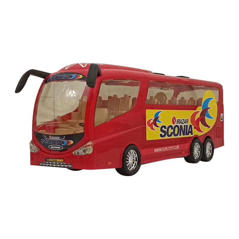 ماشین بازی مدل اتوبوس کد RM76