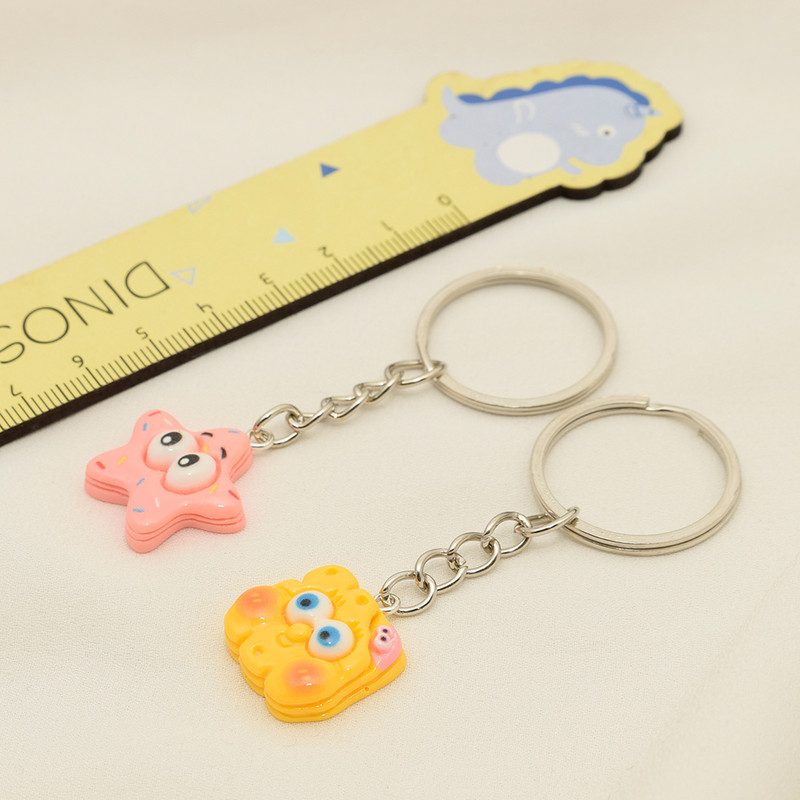 جاکلیدی دخترانه دلنار گالری مدل کاپلی باب اسفنجی و پاتریک بسته 2 عددی جاکلیدی دخترانه دلنار گالری مدل کاپلی باب اسفنجی و پاتریک بسته 2 عددی