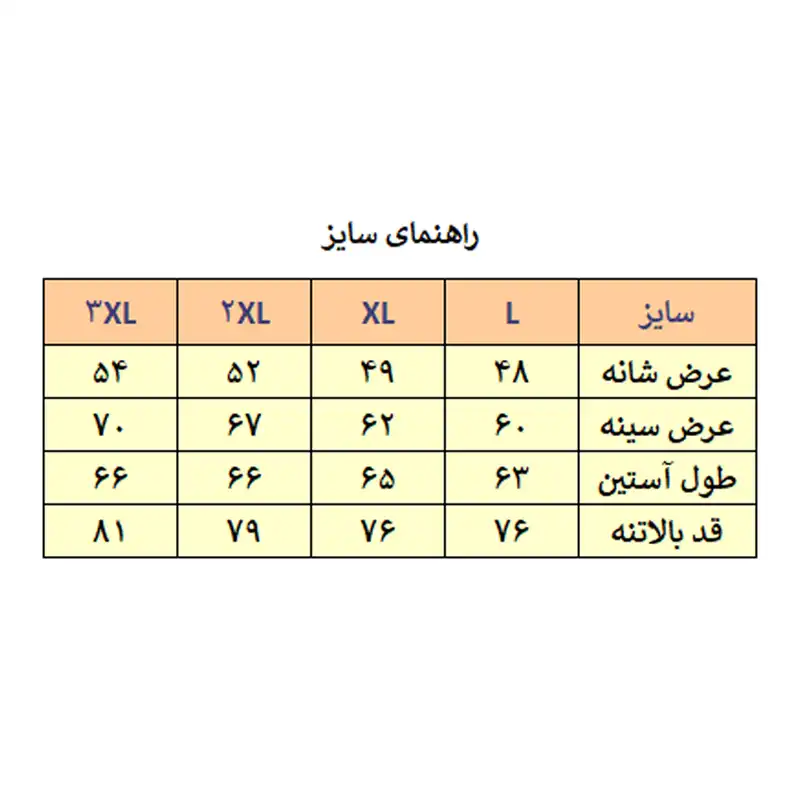 کاپشن مردانه مدل M3512