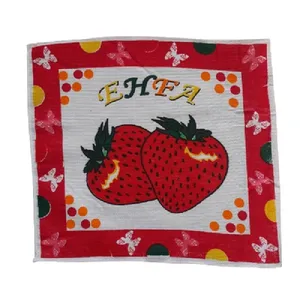 دستمال آشپزخانه مدل توت فرنگی کد 67